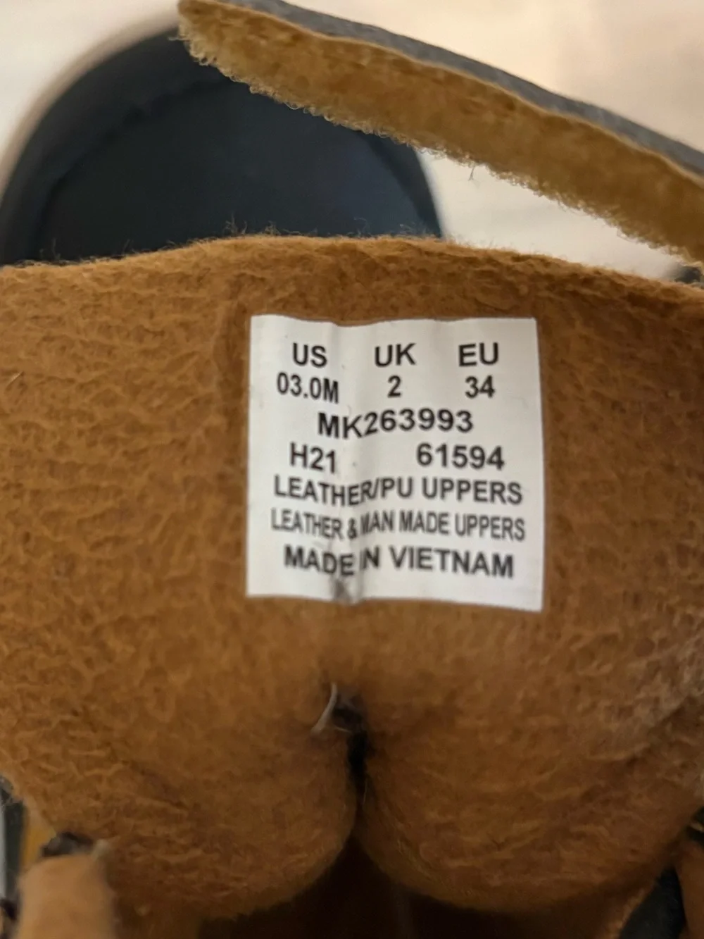Merrell Kids Black and Wheat Snow Boots